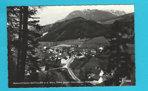 AK Kapellen an der Mürz gegen Schneealpe. (1965)