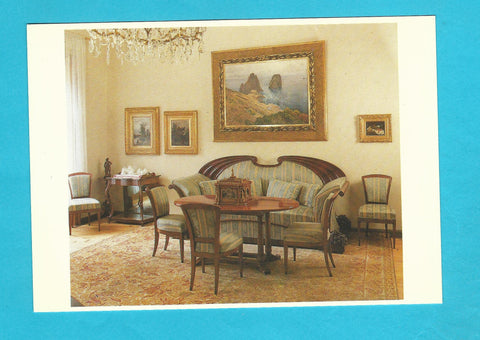 AK Neuberg an der Mürz. Ehem. kaiserl. Jagdschloß. Ehem. Blaue Zimmer.
