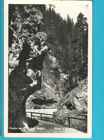 AK Partie beim Toten Weib. Frein an der Mürz. (1957)