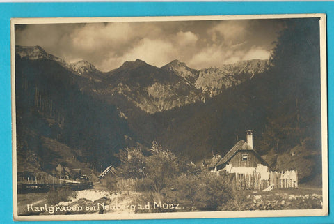 AK Karlgraben bei Neuberg an der Mürz.