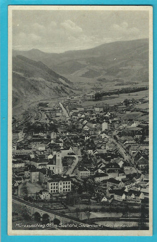 AK Mürzzuschlag von der Kanzel. (1931)