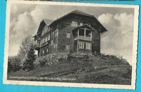 AK Bärenkogelhaus bei Mürzzuschlag. (1941-42)
