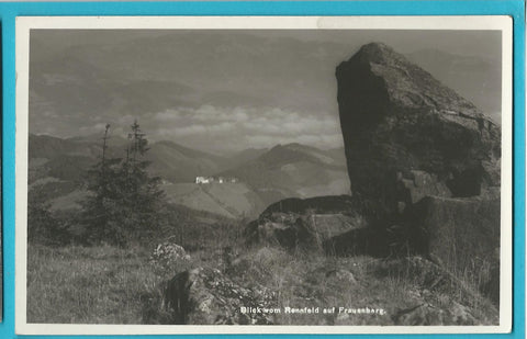 AK Blick vom Rennfeld auf Frauenberg.