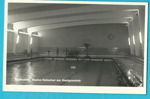 AK Kapfenberg. Stadion Hallenbad der Stadtgemeinde.