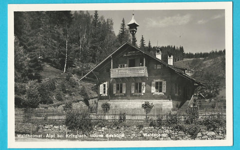 AK Waldheimat Alpl bei Krieglach. Waldschule.