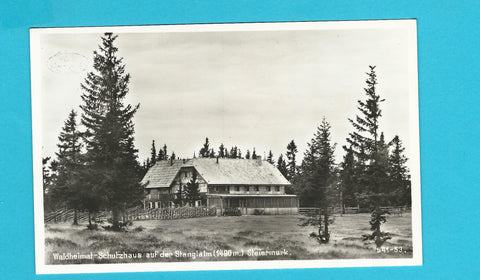 AK Waldheimat Schutzhaus auf der Stanglalm. (1941-42)