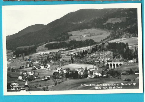 AK Steinhaus am Semmering.