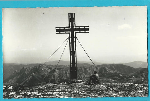 AK Heldenkreuz am Hochschwabgipfel. (1961)