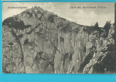 AK Hochlantschgebiet. Gipfel des Hochlantsch. (1921)