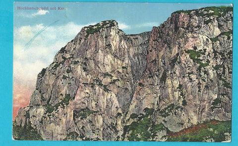 AK Hochlantschgipfel mit Kar. (1909-10)