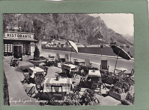 AK Lago di Garda - Limone - Ristorante Spiaggia. (um1957)