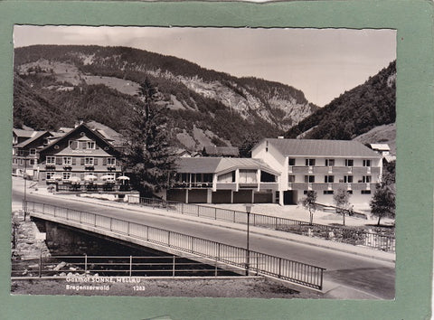 AK Mellau. Gasthof Sonne. Bregenzerwald.