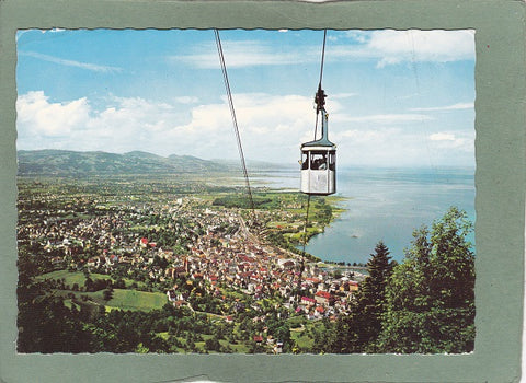 AK Pfänderbahn mit Bregenz a. B.