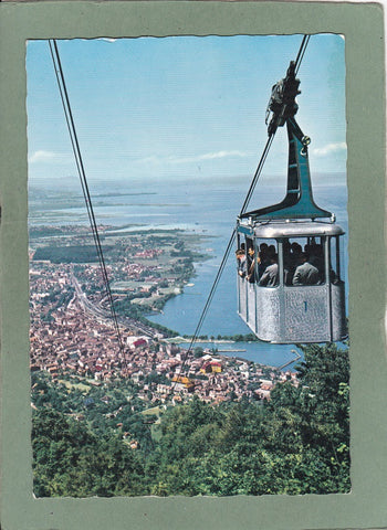 AK Bregenz am Bodensee. Pfänderbahn.