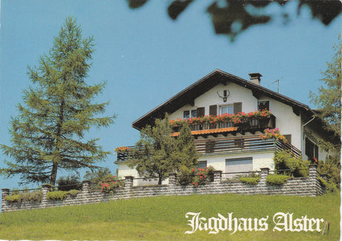 AK Egg - Großdorf. Jagdhaus Alster. Bregenzerwald.