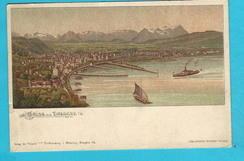 AK Gruss aus Bregenz.