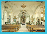AK Bregenz. Inneres der Pfarrkirche St. Gallus.