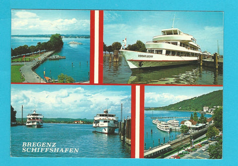 AK Bregenz Schiffshafen.
