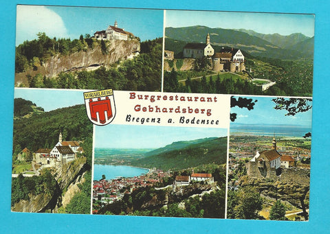 AK Bregenz. Burgrestaurant Gebhardsberg.