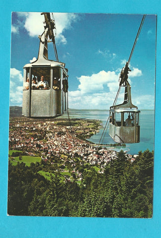 AK Bregenz mit Pfänderbahn.