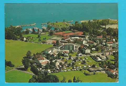 AK Bregenz. Gasthof Lamm und Pension Vevi Camping. Fam. Schenk.