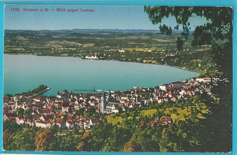 AK Bregenz. Blick gegen Lochau.