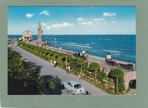 AK Caorle. Madonna dell'Angelo e lungomare.