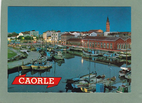 AK Caorle. Il porto – Notturno.