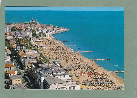 AK Caorle. Spiaggia di ponente dall'aereo.