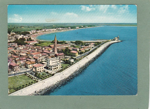 AK Caorle. Spiaggia di Levante dall'aereo.