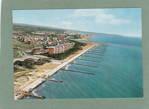 AK Caorle. Porto S.Margherita dall'aereo.