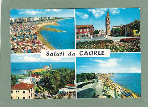 AK Saluti da Caorle. Spiaggia Levante.