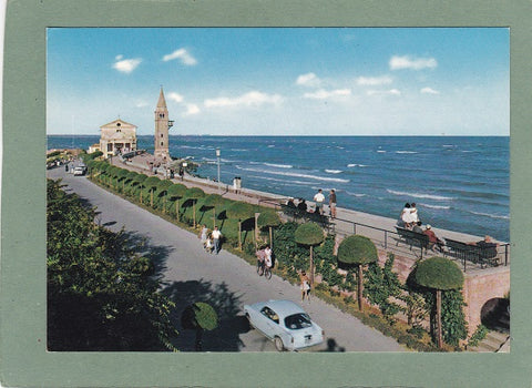 AK Caorle. Madonna dell'Angelo e lungomare.