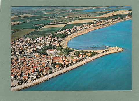 AK Caorle. Spiaggia di Levante dall'aereo.