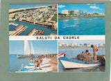 AK Saluti da Caorle. La Darsena.