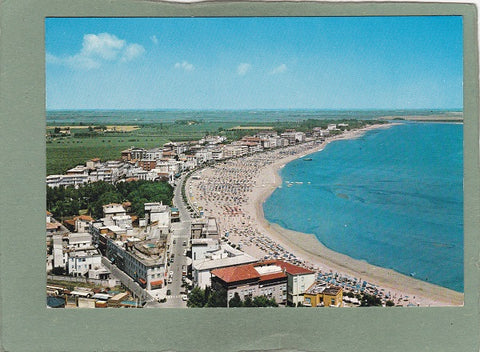 AK Caorle. Spiaggia di levante dall'aereo.