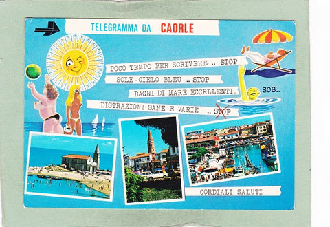 AK Telegramma da Caorle.