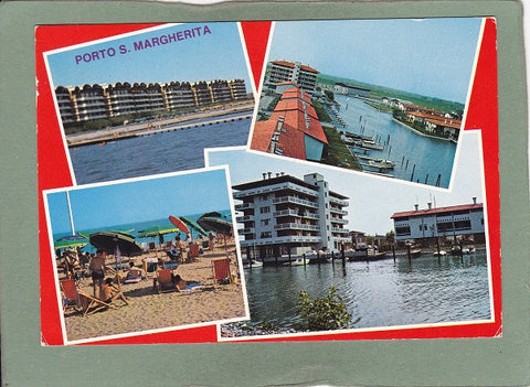 AK Caorle. Porto S. Margherita. La Darsena e Vita di Mare.