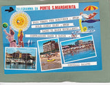 AK Telegramma da Caorle Porto S. Margherita.