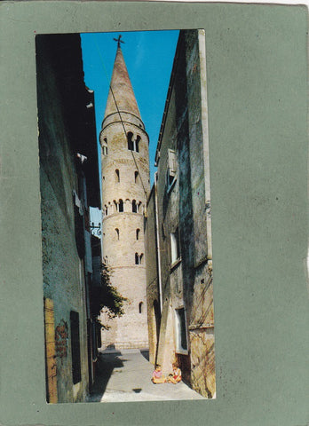 AK Caorle. Scorcio – Campanile con Calle.