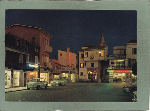 AK Caorle. Campo Castello – Notturno.