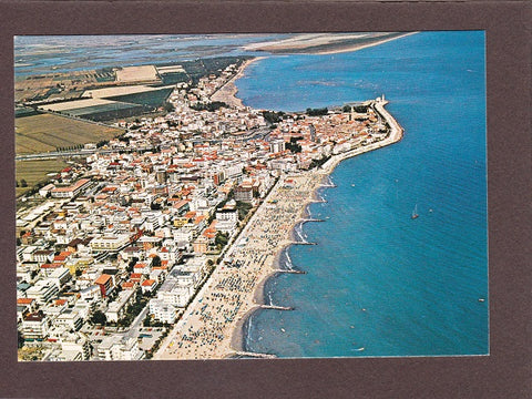 AK Caorle. Spiaggia di Ponente dall‘aereo.