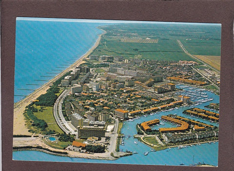 AK Caorle. Porto S. Margherita. Veduta aerea.