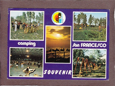 AK Caorle. Porto S. Margherita. Camping Villaggio San Francesco.