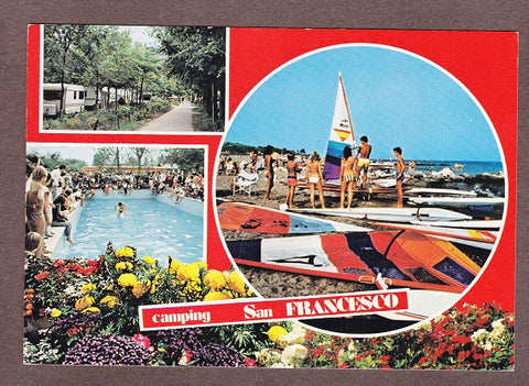 AK Caorle. Porto S. Margherita. Camping Villaggio San Francesco.