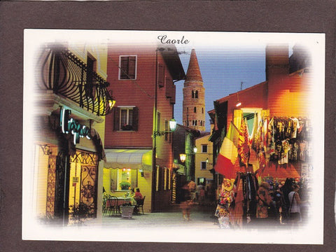 AK Caorle. Scorcio antico. Notturno.