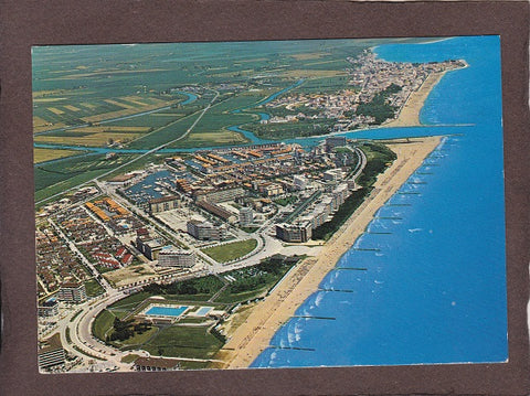 AK Caorle. Porto S. Margherita. Panorama aereo.