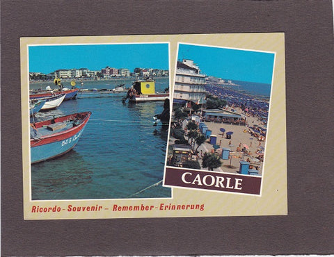 AK Caorle. Ricordo – Souvenir – Remember – Erinnerung.