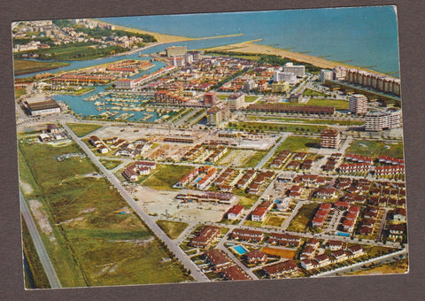 AK Caorle. Porto S. Margherita. Veduta aerea.