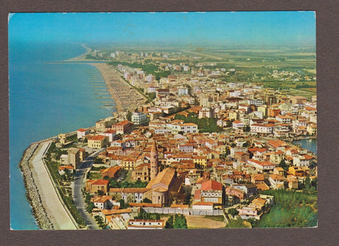 AK Caorle - veduta aerea del centro storico.